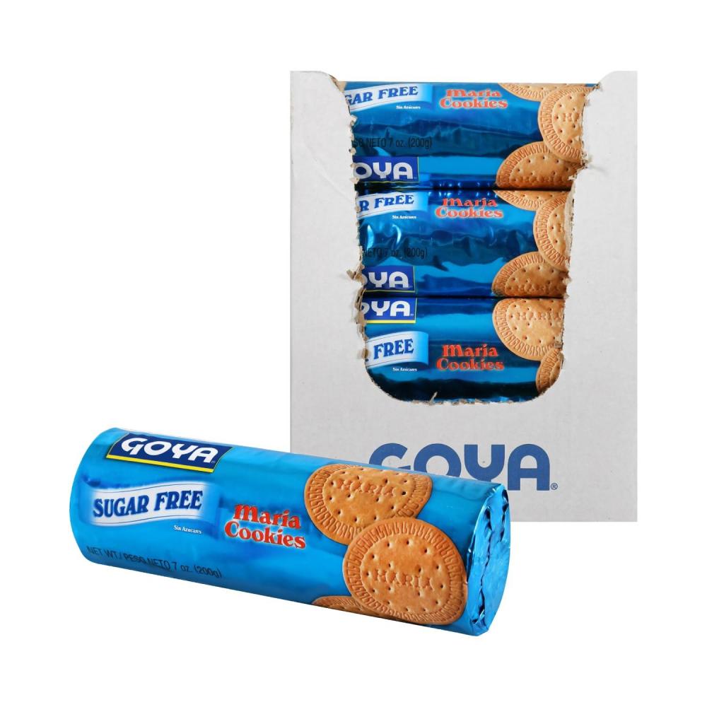 image:imageGoya Foods Golden Maria Sandwich Cookies with Chocolate Flavored Filling 51 Ounce Pack of 24Sugar Free