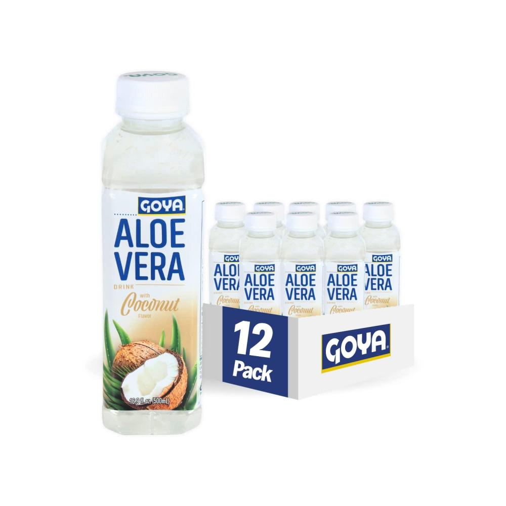 image:imageGoya Foods Goya Aloe Vera Drink With Coconut Flavor 169 Fl Oz Pack of 12Coconut
