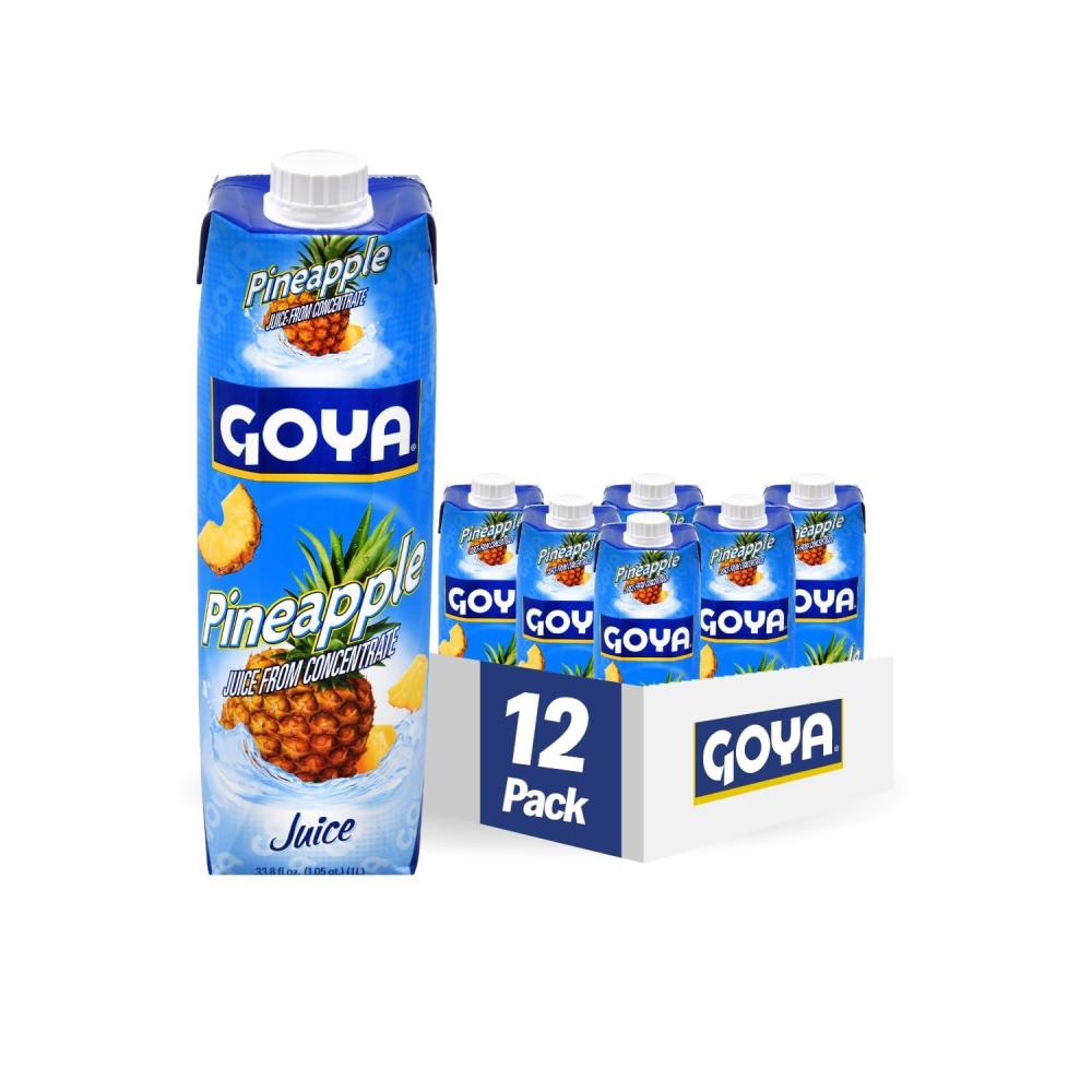 image:imageGoya Foods Pineapple Juice 338 Fl Oz Pack of 12338 Fl oz Pack of 12