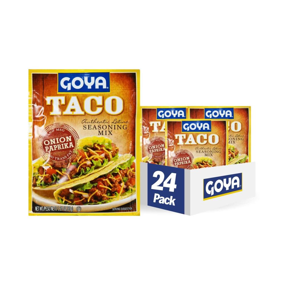 image:imageGoya Foods Taco Seasoning Mix 125 Ounce Pack of 24