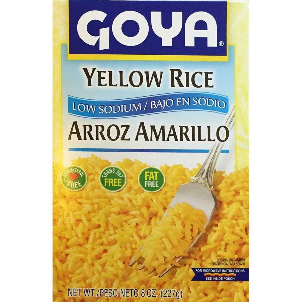 image:imageGoya Foods Yellow Rice Mix Low Sodium 7 Ounce Pack of 12