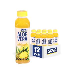 image:imageGoya Foods Aloe Vera Drink With Pineapple Flavor 169 Fl Oz Pack of 12