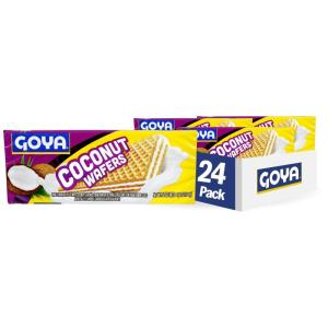 image:imageGoya Foods Chocolate Wafers 494 Ounce Pack of 24Coconut