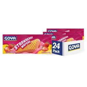 image:imageGoya Foods Chocolate Wafers 494 Ounce Pack of 24Strawberry