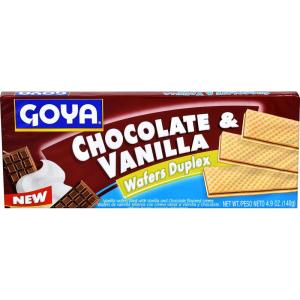 image:imageGoya Foods Chocolate Wafers 494 Ounce Pack of 24Vanilla Chocolate
