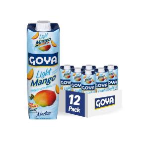 image:imageGoya Foods Light Mango Nectar 338 Fl Oz Pack of 12