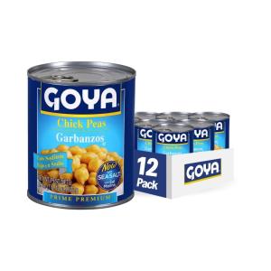 image:imageGoya Foods Low Sodium Chick Peas Garbanzo Beans 155 Ounce Pack of 2429 Ounce Pack of 12