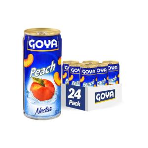 image:imageGoya Foods Peach Nectar 96 Fl Oz Pack of 24