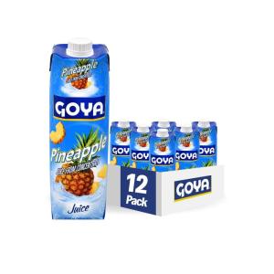 image:imageGoya Foods Pineapple Juice 338 Fl Oz Pack of 12338 Fl oz Pack of 12
