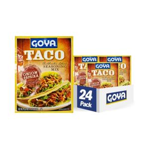 image:imageGoya Foods Taco Seasoning Mix 125 Ounce Pack of 24