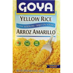 image:imageGoya Foods Yellow Rice Mix Low Sodium 7 Ounce Pack of 12