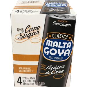 image:imageGoya Malta NonAlcoholic Beer Malt Drink Malta Soda Rich amp Sweet Flavor Brewed from Barley and Hops 10Pack 7 Fl Oz BottlesMalta Clsica