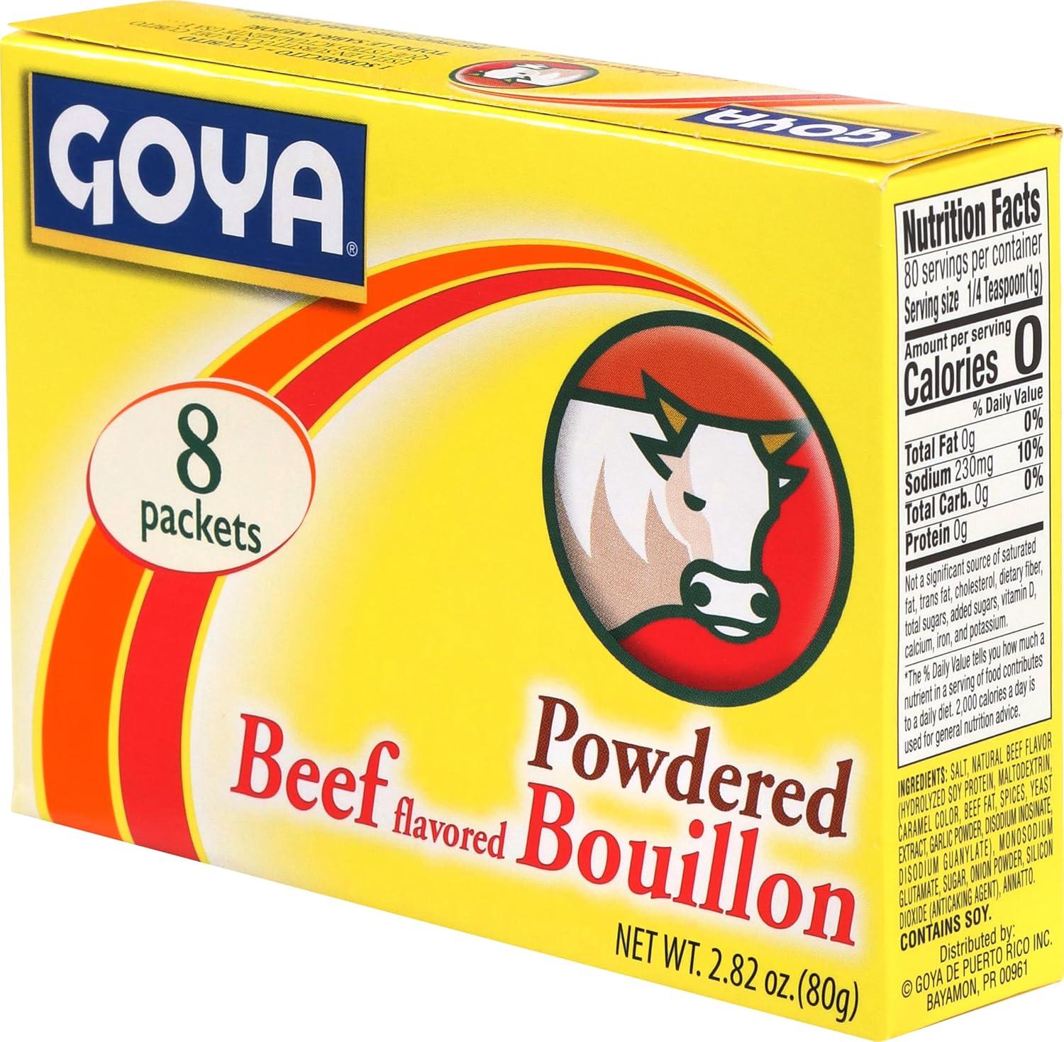 image:imageGoya Foods Chicken amp Tomato Bouillon Powdered 225 Ounce Pack of 24282 Ounce Pack of 1