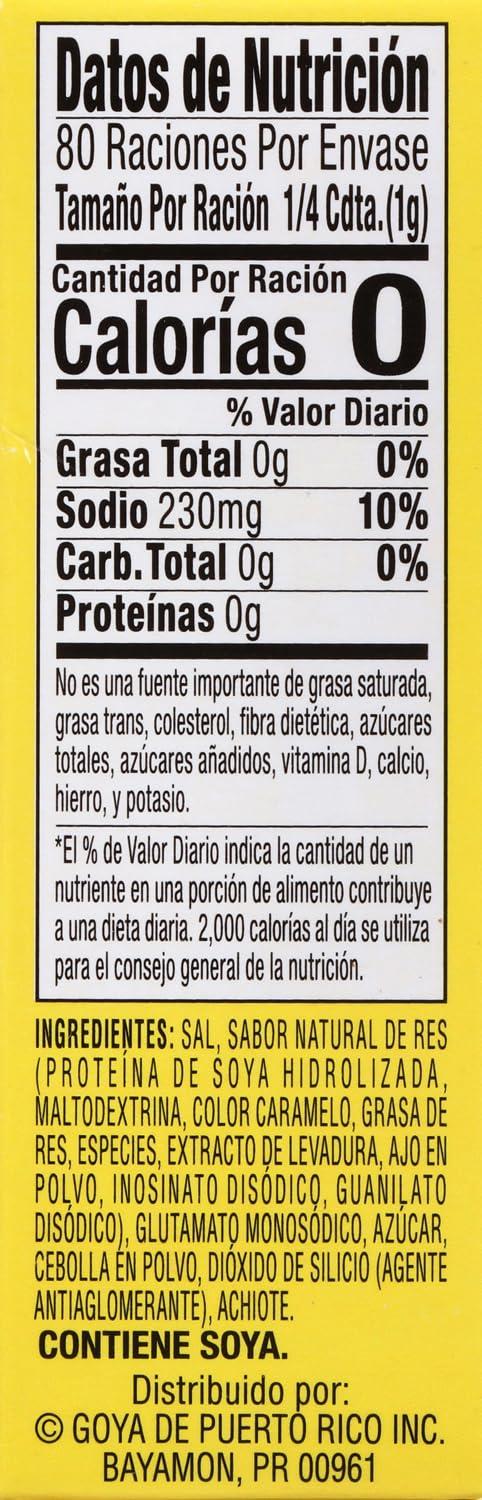 image:imageGoya Foods Chicken amp Tomato Bouillon Powdered 225 Ounce Pack of 24282 Ounce Pack of 1