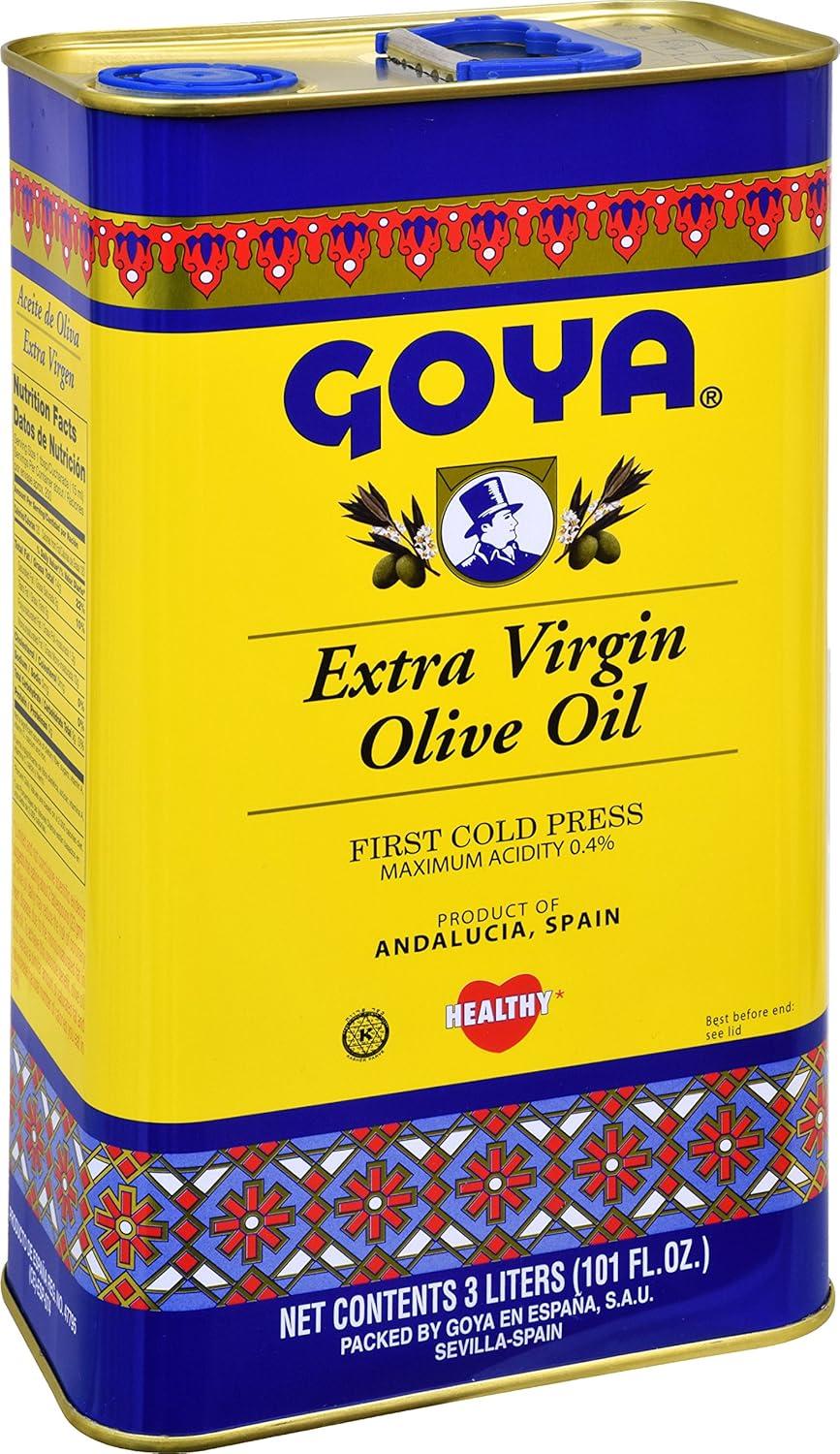 image:imageGoya Foods Extra Virgin Olive Oil Tin 3 Liter Pack of 3