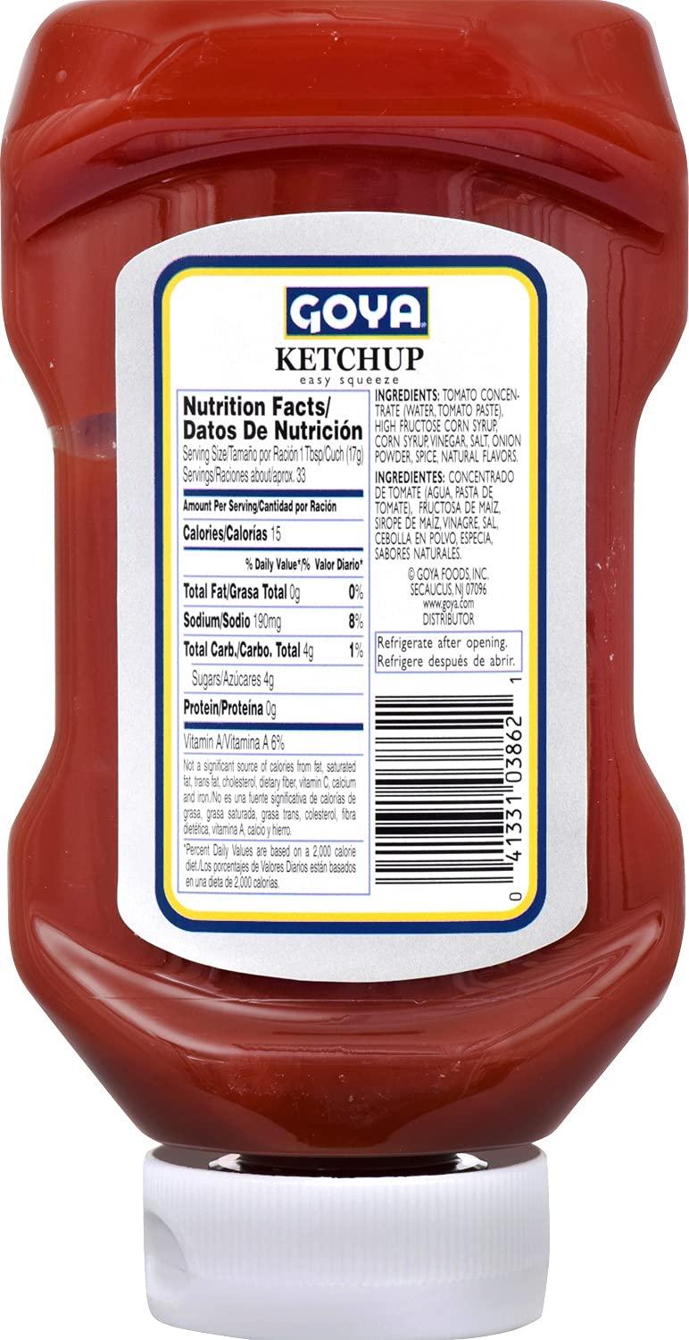 image:imageGoya Foods Ketchup 20 Ounce Pack of 16