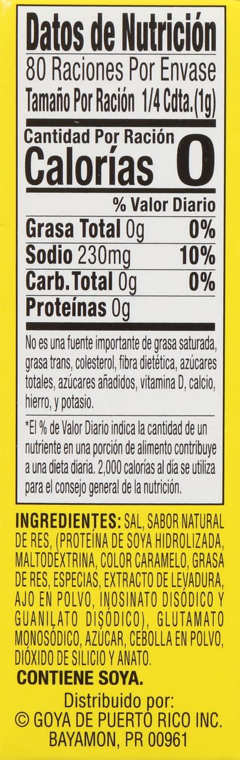 image:imageGoya Foods Powdered Beef Bouillion 282 Ounce Pack of 24Beef