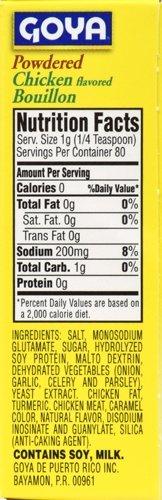 image:imageGoya Foods Powdered Beef Bouillion 282 Ounce Pack of 24Chicken
