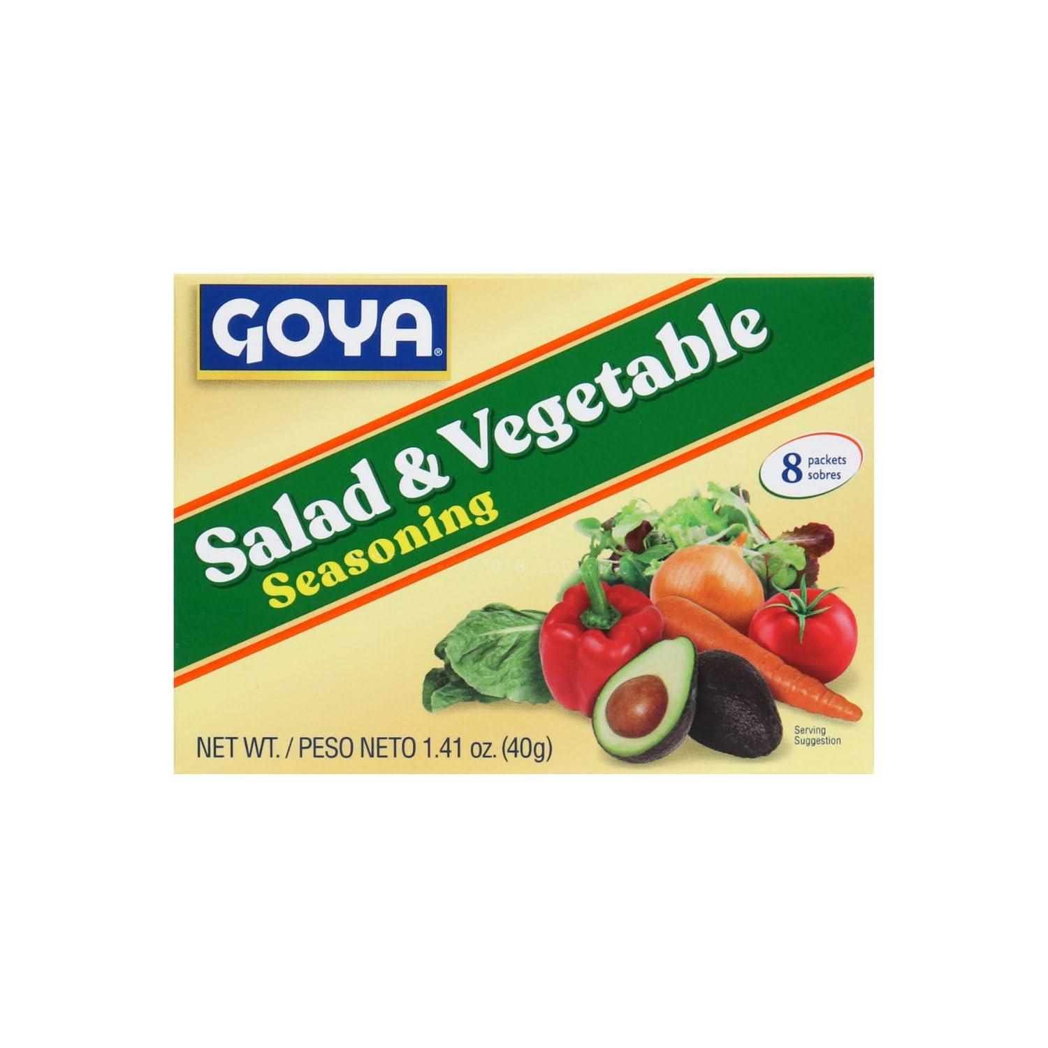 image:imageGoya Foods Salad and Vegetable Seasoning 141 Ounce Pack of 24141 Ounce Pack of 24