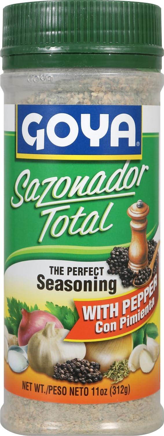 image:imageGoya Foods Sazonador Total Seasoning with Pepper 11 Ounce Pack of 12