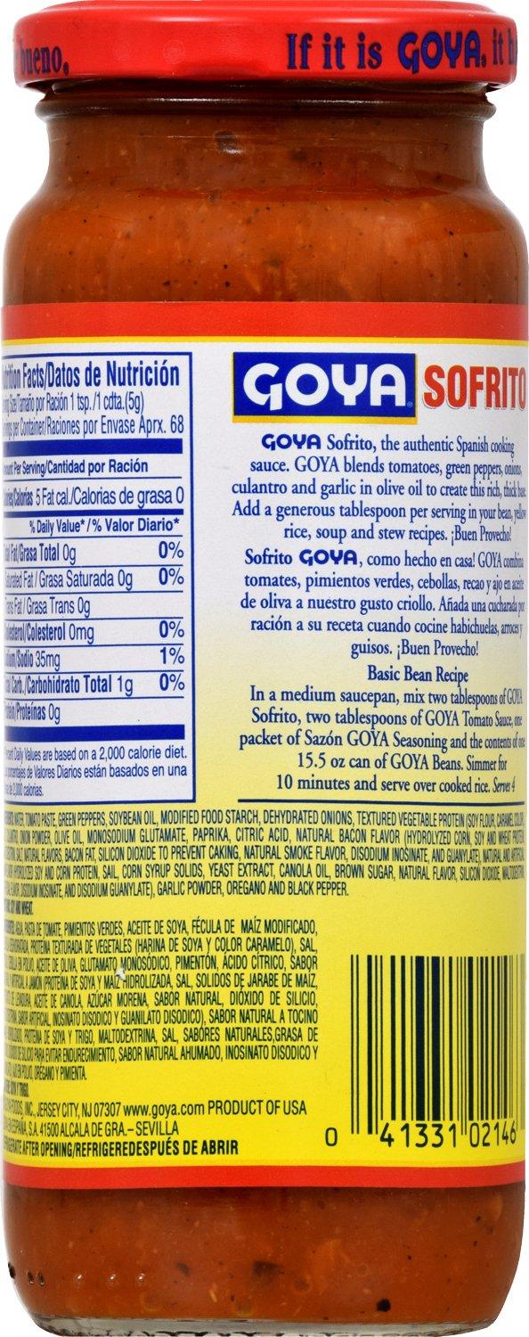 image:imageGoya Foods Sofrito Cooking Sauce 12Ounce Pack of 2412Ounce