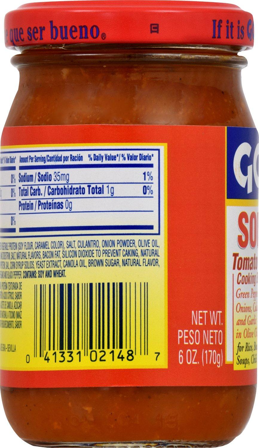 image:imageGoya Foods Sofrito Cooking Sauce 12Ounce Pack of 246Ounce