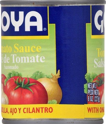 image:imageGoya Foods Tomato Sauce with Cilantro Onion amp Garlic 8 Ounce Pack of 48Tomato