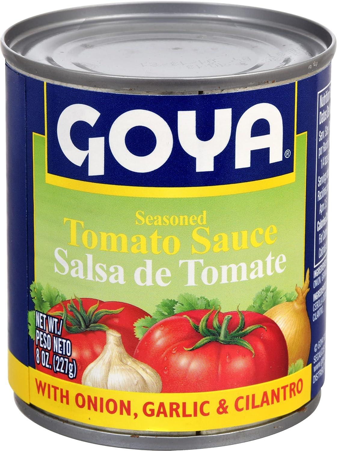 image:imageGoya Foods Tomato Sauce with Cilantro Onion amp Garlic 8 Ounce Pack of 48Tomato