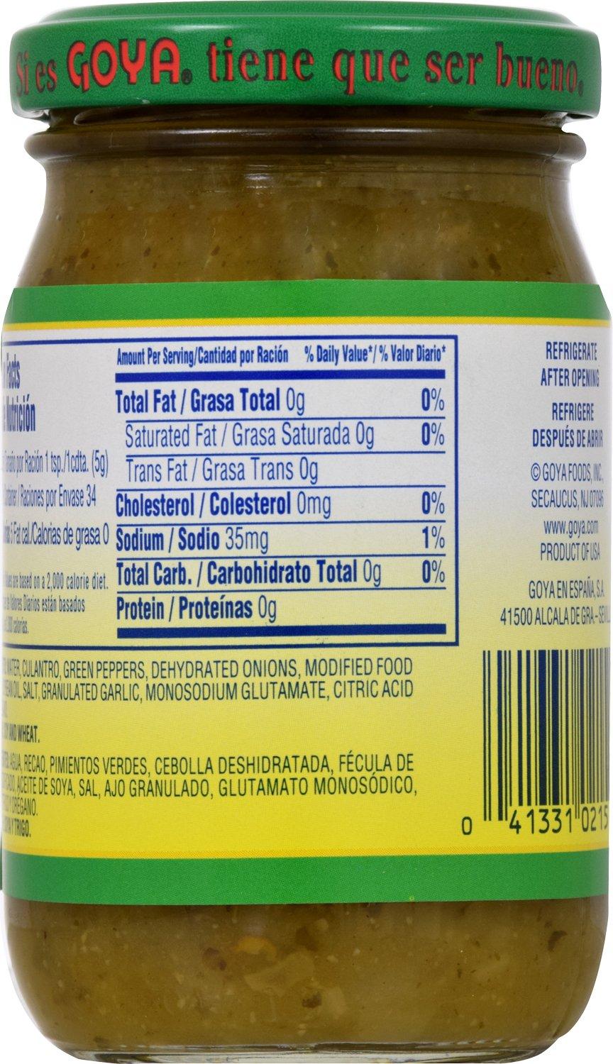 image:imageGoya Recaito Culantro Cooking Base 2151 Green 6 Ounce Pack of 1