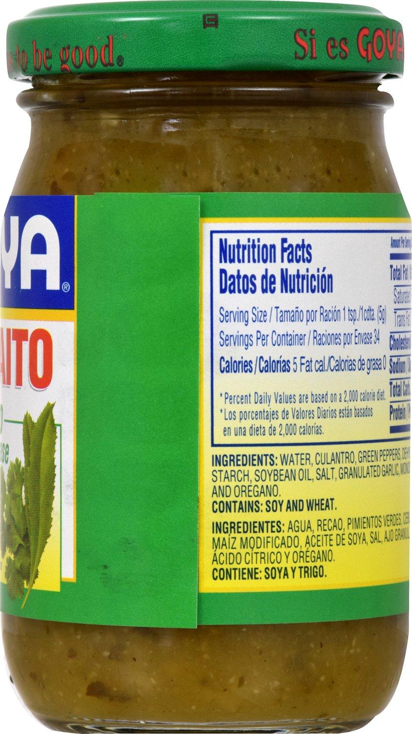 image:imageGoya Recaito Culantro Cooking Base 2151 Green 6 Ounce Pack of 1