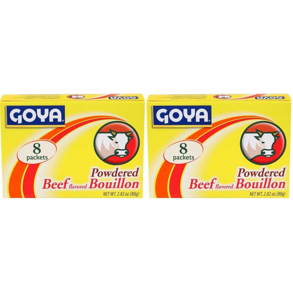 image:imageGoya Foods Chicken amp Tomato Bouillon Powdered 225 Ounce Pack of 24282 Ounce Pack of 2