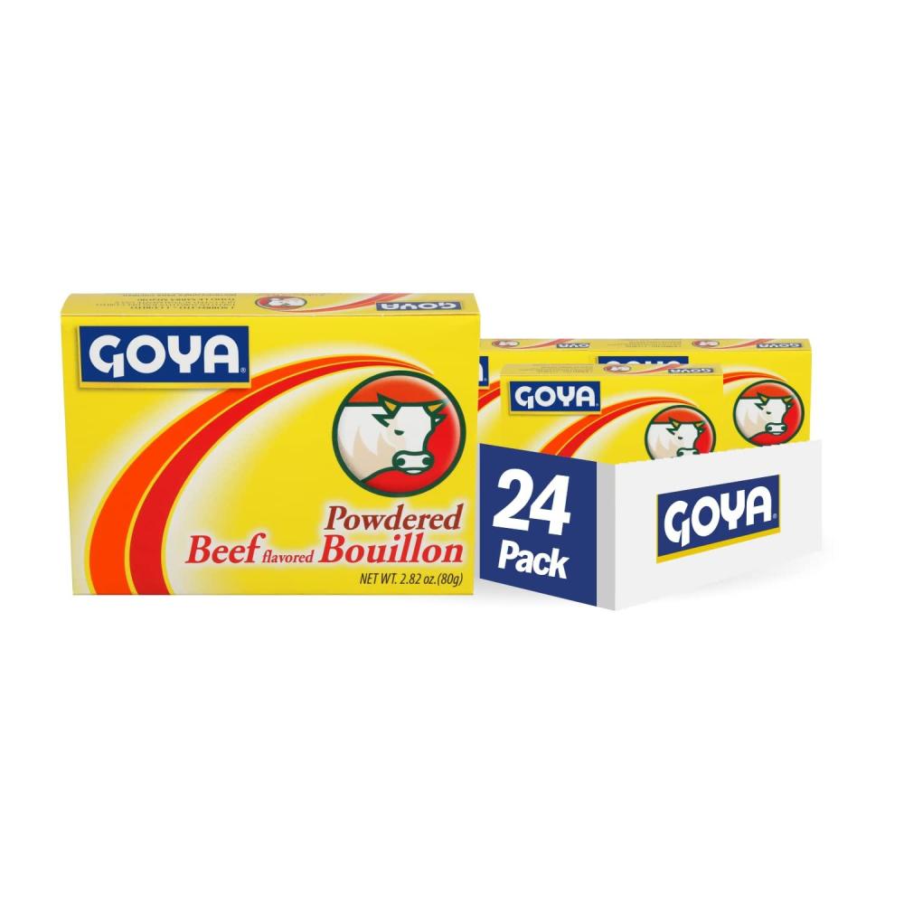 image:imageGoya Foods Powdered Beef Bouillion 282 Ounce Pack of 24Beef
