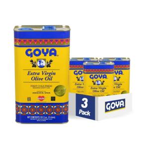image:imageGoya Foods Extra Virgin Olive Oil Tin 3 Liter Pack of 3