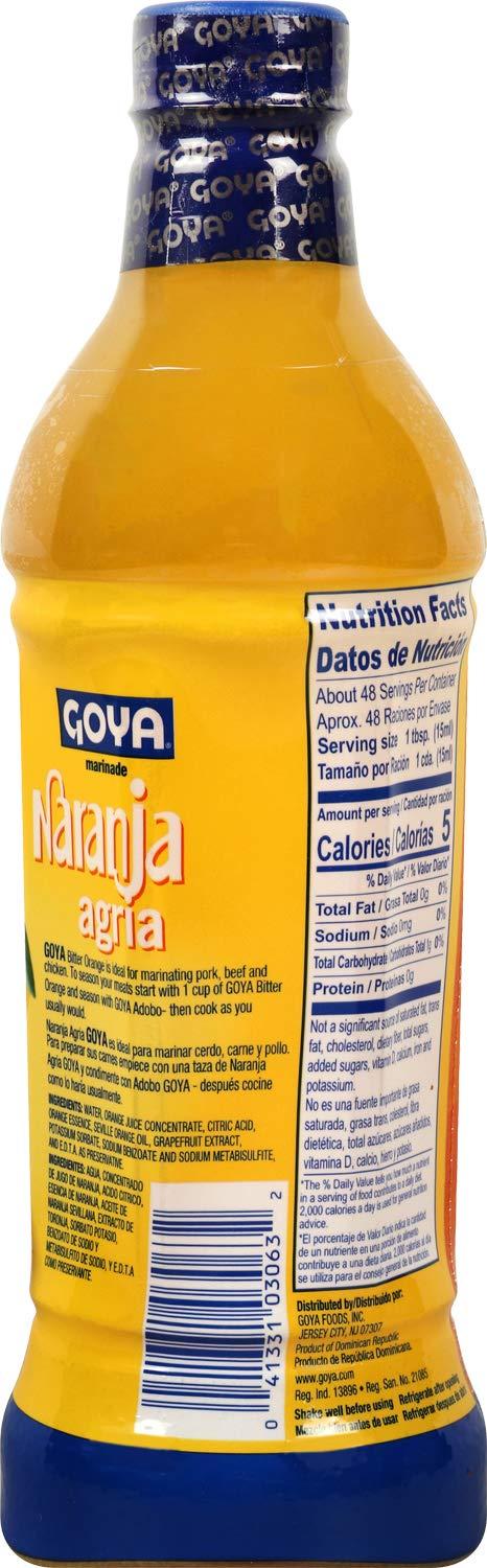 image:imageGoya Foods Bitter Orange Marinade 12 Fl Oz Pack of 24245 Fl Oz Pack of 12