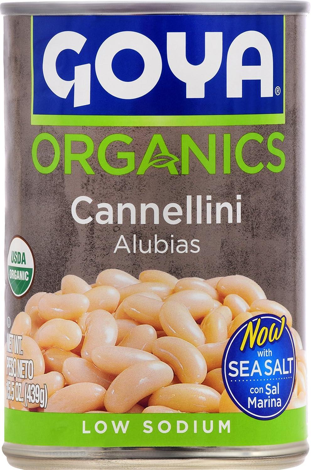 image:imageGoya Foods Organic Cannellini Beans 155 Ounce Pack of 24155 Ounce Pack of 24