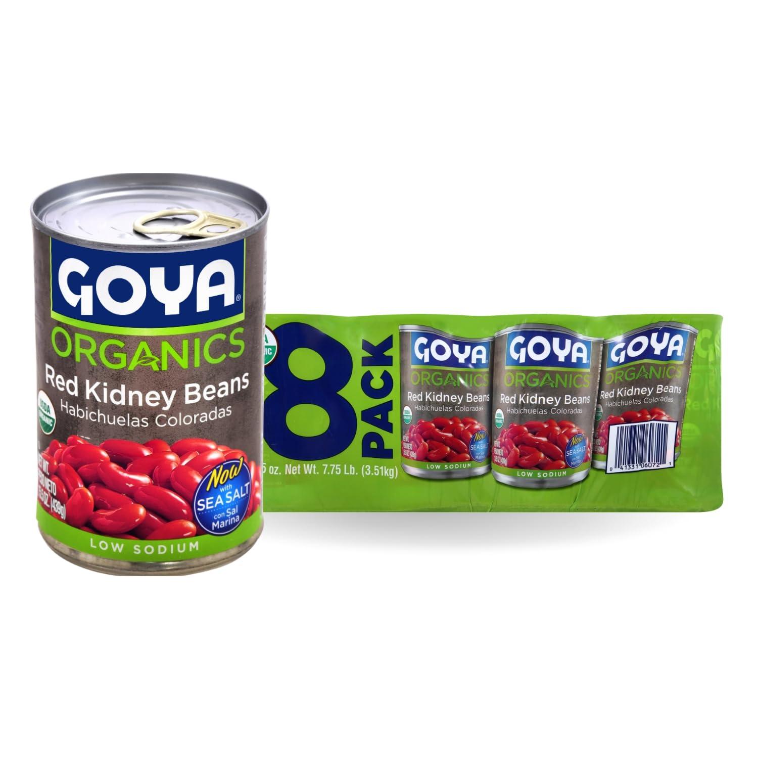 image:imageGoya Foods Organic Red Kidney Beans 155 Ounce Pack of 24red kidney beans