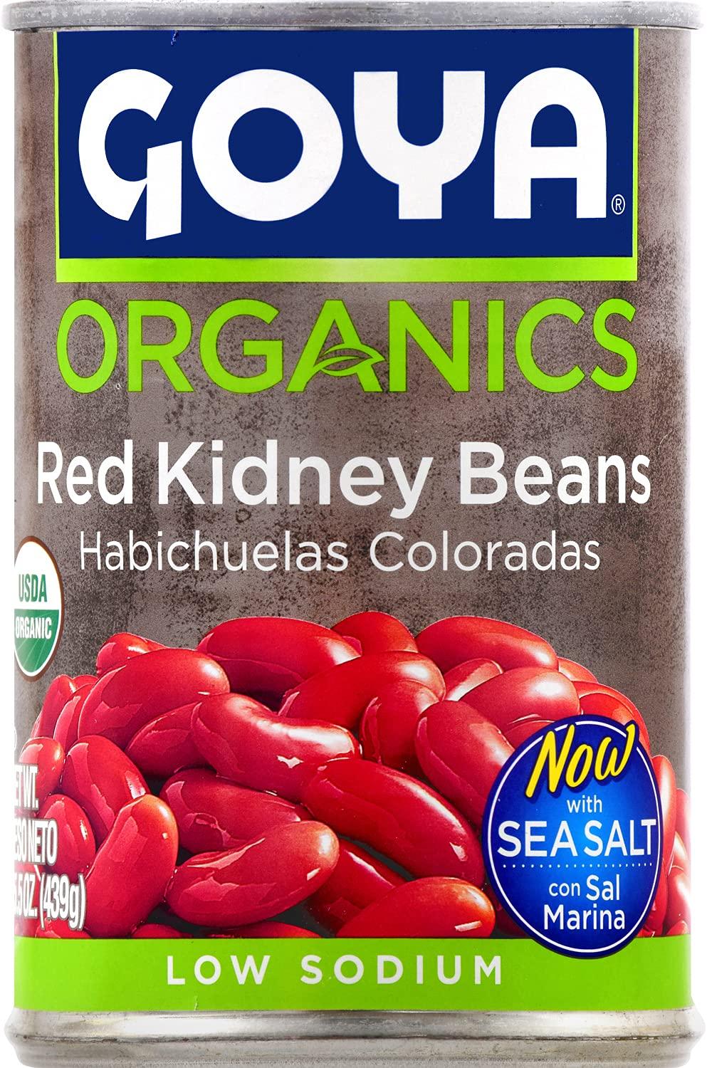 image:imageGoya Foods Organic Red Kidney Beans 155 Ounce Pack of 24red kidney beans