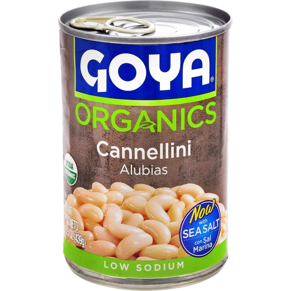 image:imageGoya Foods Organic Cannellini Beans 155 Ounce Pack of 24155 Ounce Pack of 1