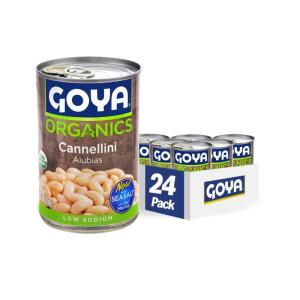 image:imageGoya Foods Organic Cannellini Beans 155 Ounce Pack of 24155 Ounce Pack of 24