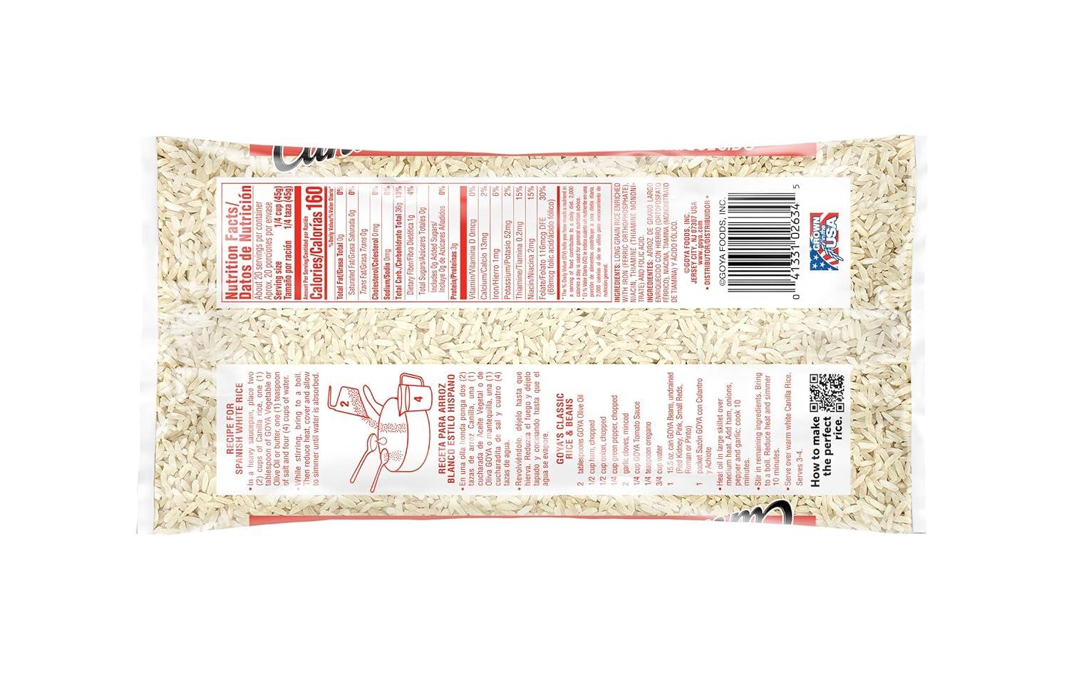 image:imageGoya Canilla Extra Long Grain White Rice 5 Pound2 Pound Pack of 12