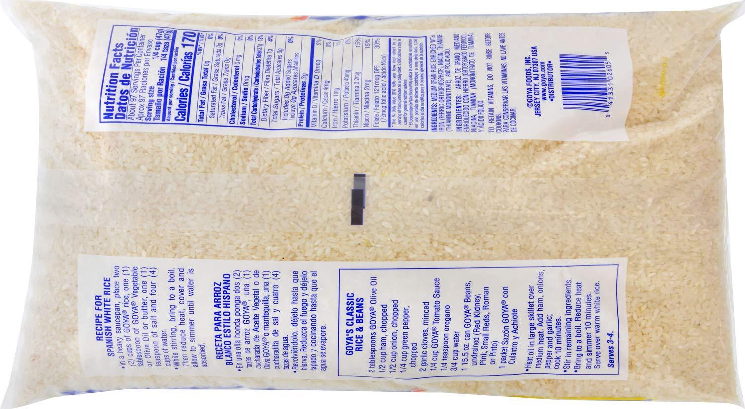 image:imageGoya Enriched Medium Grain Rice 10 Pound10 Pound