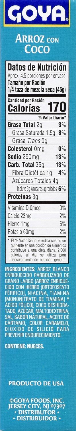image:imageGoya Foods Coconut Rice Mix 7 Ounce Pack of 12