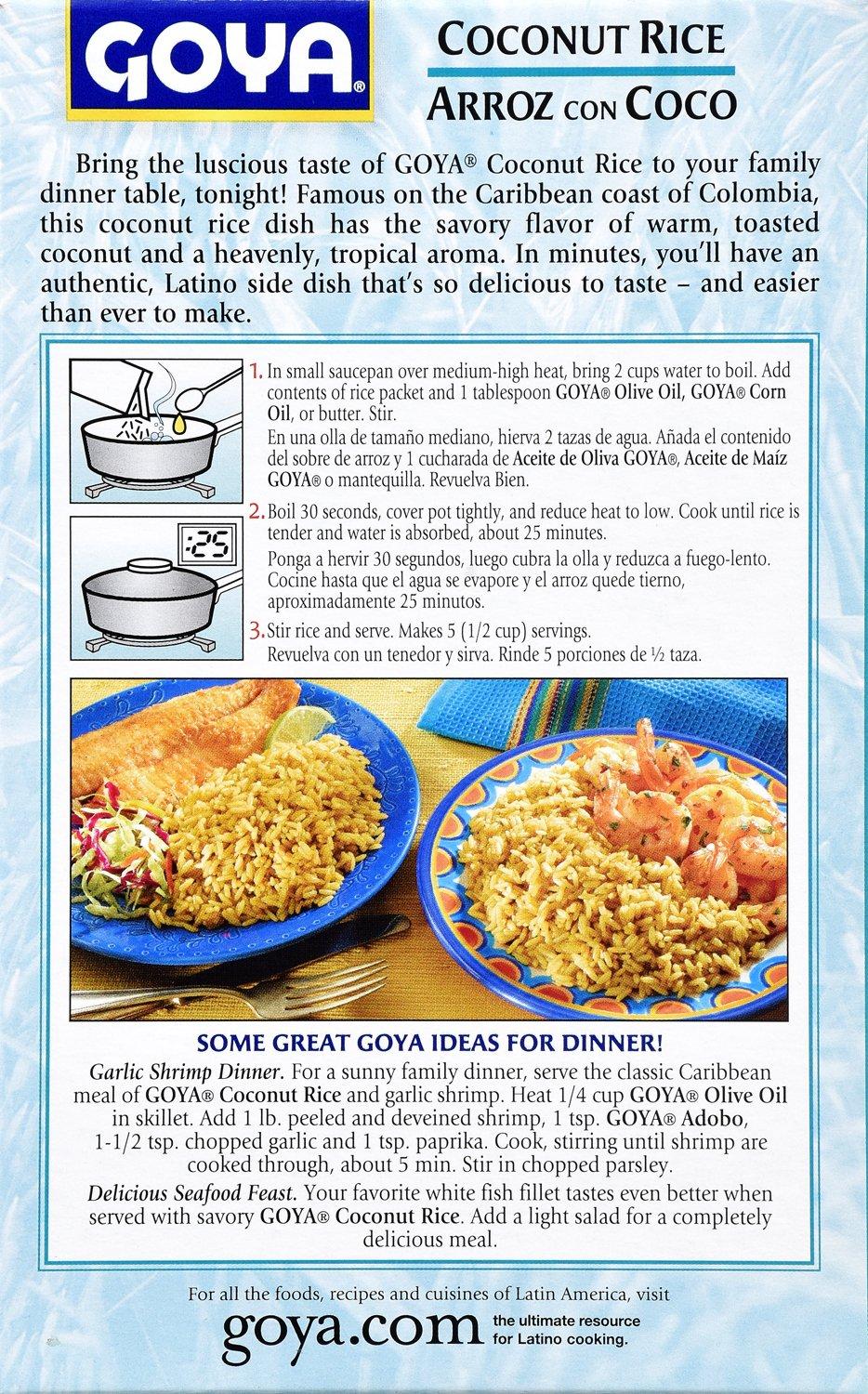 image:imageGoya Foods Coconut Rice Mix 7 Ounce Pack of 12