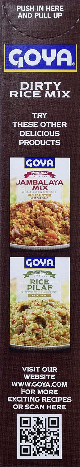 image:imageGoya Foods Louisiana Style Dirty Rice Mix 7 Ounce Pack of 12