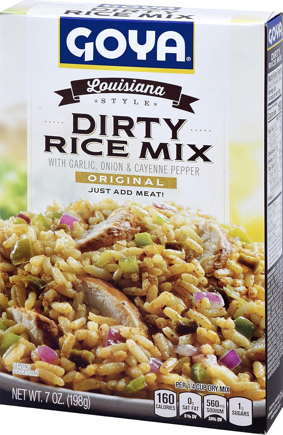 image:imageGoya Foods Louisiana Style Dirty Rice Mix 7 Ounce Pack of 12