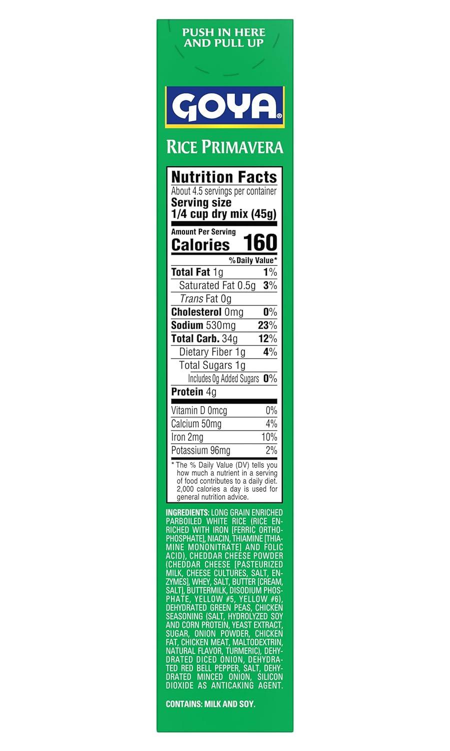 image:imageGoya Foods Rice Primavera Mix 7 Ounce Pack of 12