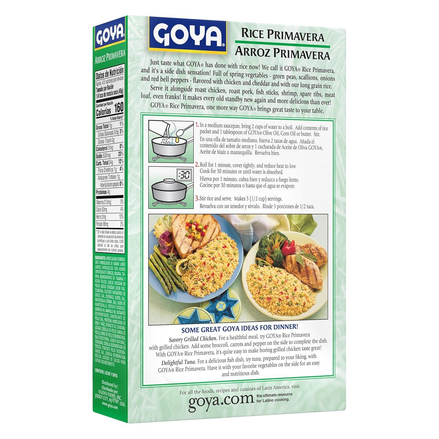 image:imageGoya Foods Rice Primavera Mix 7 Ounce Pack of 12