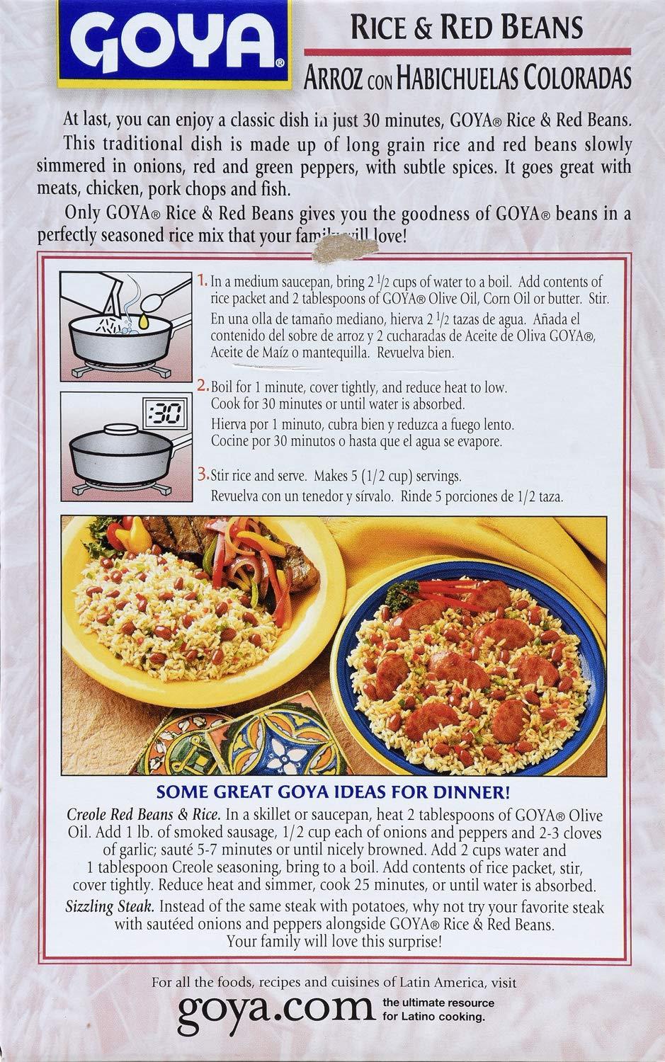 image:imageGoya Foods Rice and Red Beans Seasoned Rice Mix 7 Ounce
