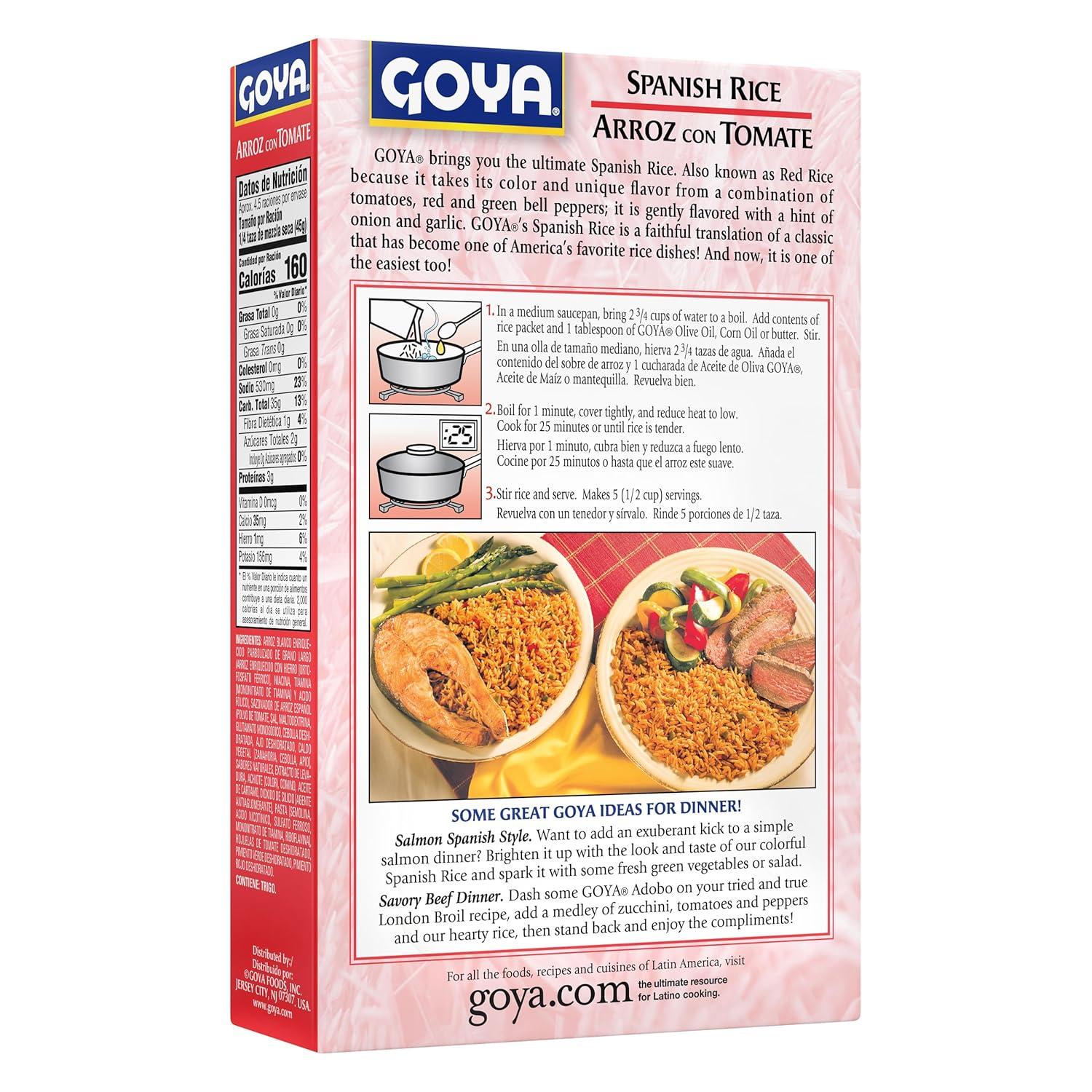 image:imageGoya Foods Spanish Rice Mix 7 Ounce Pack of 12