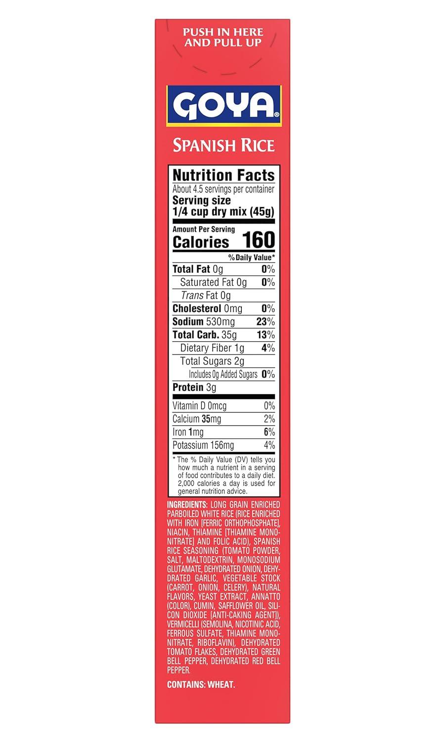 image:imageGoya Foods Spanish Rice Mix 7 Ounce Pack of 12